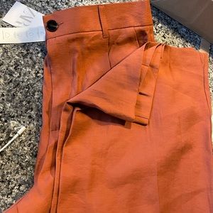 Full length Zara trouser in Rust